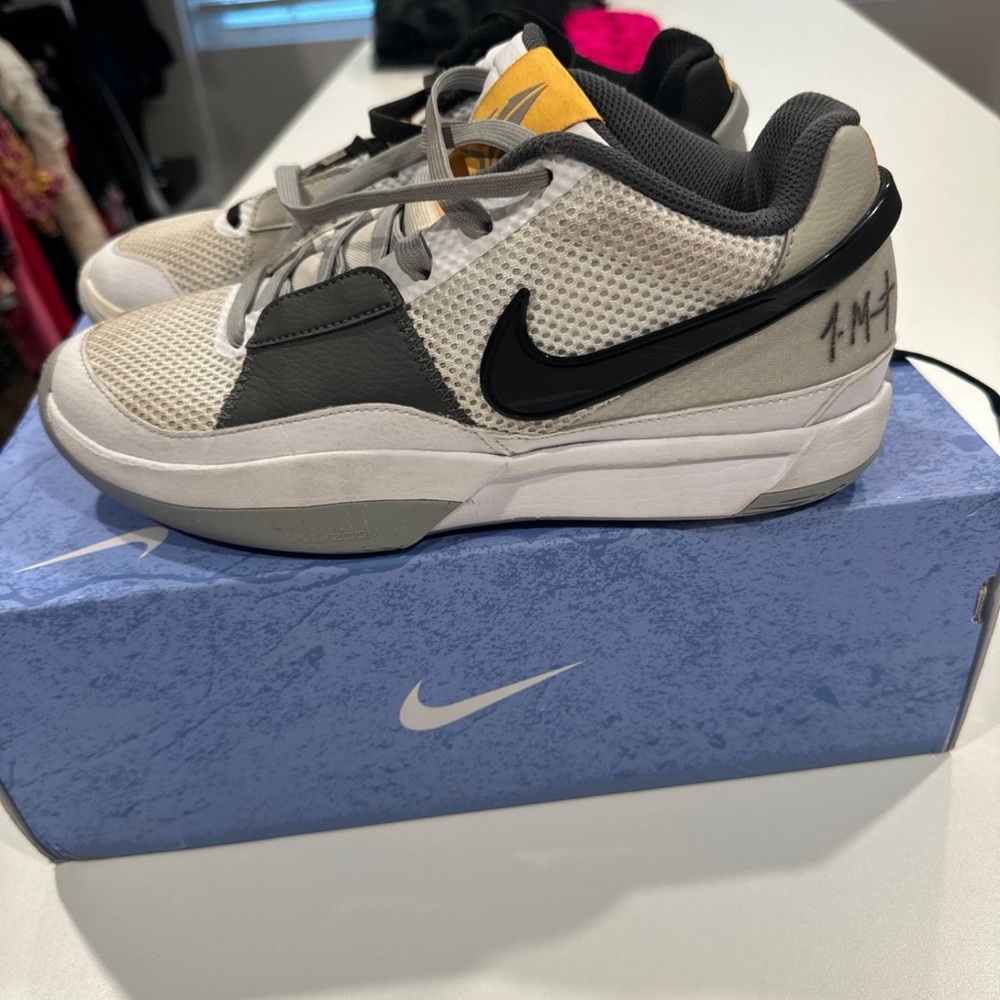 ja morant light smoke, gray and black